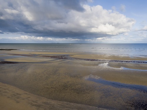 Photo aérienne par drone réalisé à Utah Beach | Philippe DUREUIL Photographie