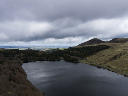 Photographie par drone réalisée pour la société Cerfrance. Le lac de Guéry en Auvergne, département du Puy-de-Dôme. | Philippe DUREUIL Photographie