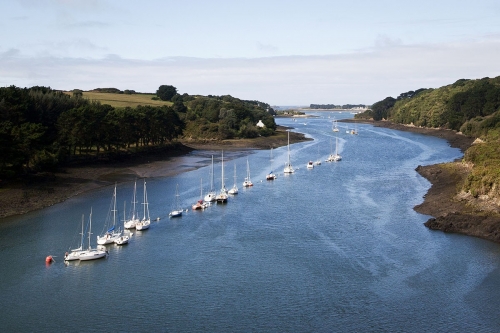 Vue aérienne d'un paysage Breton réalisé par drone. Le drone au service de la promotion touristique | Philippe DUREUIL Photographie