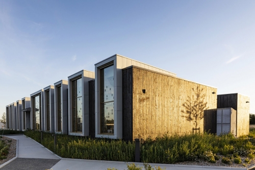 Reportage photo Architecture. Architecte Thierry Bonne. Office notarial moderne à Sablé-Sur-Sarthe. | Philippe DUREUIL Photographie