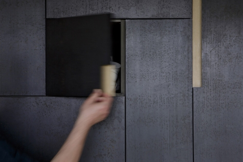 Meuble design en métal, photographie réalisée pour le designer Thierry Bonne | Philippe DUREUIL Photographie