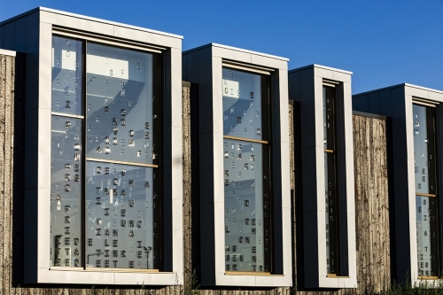 Reportage photographique d'architecture réalisé pour l'architecte Thierry Bonne. Office notarial moderne à Sablé-Sur-Sarthe | Philippe DUREUIL Photographie