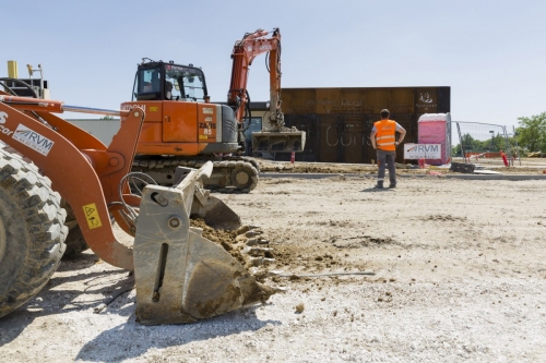 Reportage photographique sur la construction de l'Office Notarial Ast & Carcelle réalisé par l'architecte Thierry Bonne. | Philippe DUREUIL Photographie