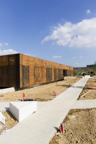 Reportage photographique sur la construction de l'Office Notarial Ast & Carcelle réalisé par l'architecte Thierry Bonne. | Philippe DUREUIL Photographie