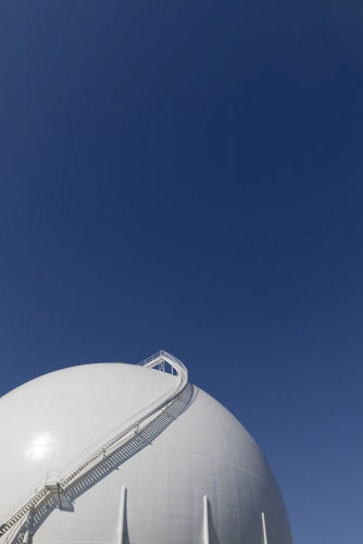 Bâtiment réacteur de la centrale nucléaire en démantèlement de Garigliano en Italie | Philippe DUREUIL Photographie