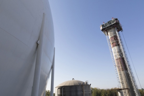 Chantier de démantèlement de la centrale de Garigliano. | Philippe DUREUIL Photographie