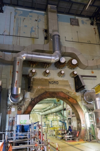 Galerie souterraine de la centrale nucléaire en déconstruction de Chooz A. | Philippe DUREUIL Photographie