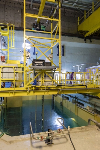 Chantier de démantèlement de la centrale nucléaire de Chooz A. | Philippe DUREUIL Photographie