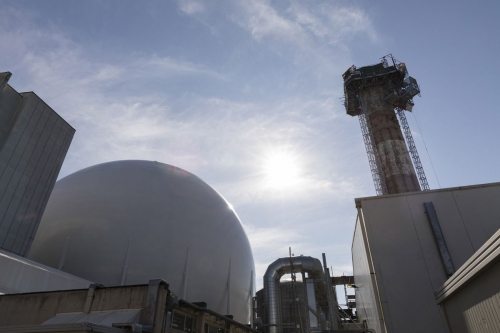 Chantier de démantèlement de la centrale nucléaire de Garigliano. | Philippe DUREUIL Photographie