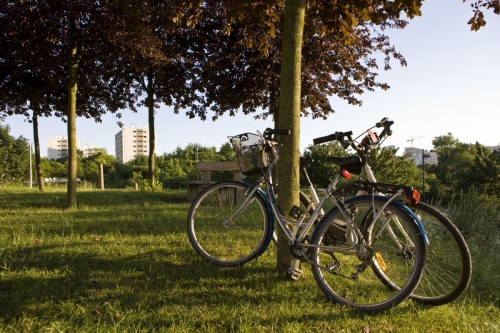 Déplacements non polluants - Photographie développement durable réalisée pour le Conseil Général des Hauts-de-Seine. | Philippe DUREUIL Photographie