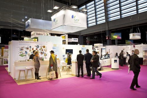 Stand sur un salon à Paris. Client : GrDF. | Philippe DUREUIL Photographie