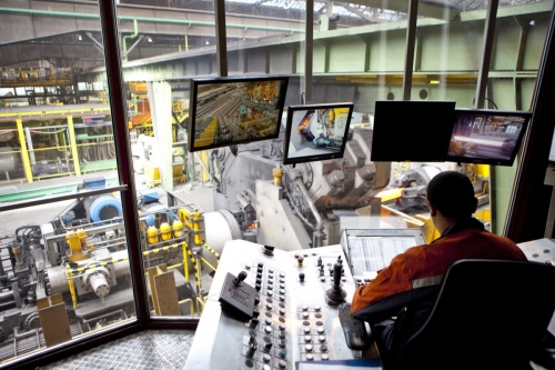 Photographie industrielle réalisée pour illustrer le rapport annuel de Vallourec. | Philippe DUREUIL Photographie