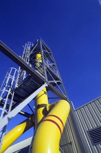 Photo industrielle artistique d'une centrale thermique | Philippe DUREUIL Photographie