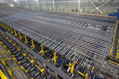 Usine de fabrication de tubes acier. Youngstown - Ohio - USA.  Photographie industrielle réalisée pour le Groupe Vallourec. | Philippe DUREUIL Photographie