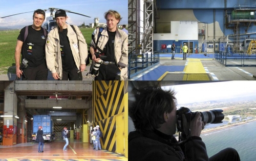 Reportage photo en hélicoptère sur le raid sportif du groupe Mark et photos industrielles dans une centrale nucléaire d'EDF pour le Groupe Socotec | Philippe DUREUIL Photographie