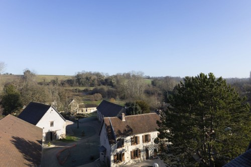 La même prise de vue depuis le mât télescopique à 15 mètres de hauteur. | Philippe DUREUIL Photographie