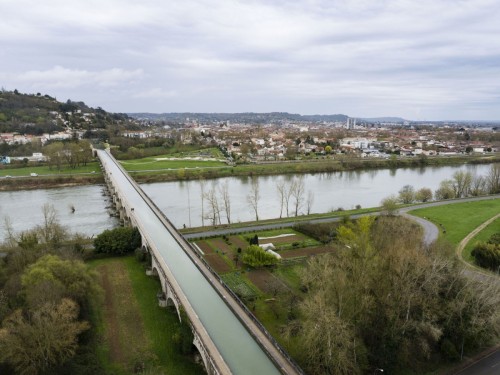 Photo aérienne par mât télescopique pour le patrimoine touristique. | Philippe DUREUIL Photographie