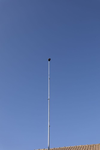 Photographie aérienne avec mât télescopique en milieu urbain. | Philippe DUREUIL Photographie