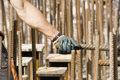 Men at work - EPI - Gants de protection. | Philippe DUREUIL Photographie