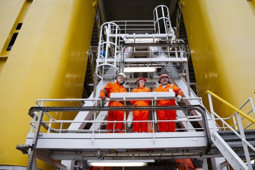 Reportage photos offshore sur la plate-forme de Troll en mer du nord. | Philippe DUREUIL Photographie