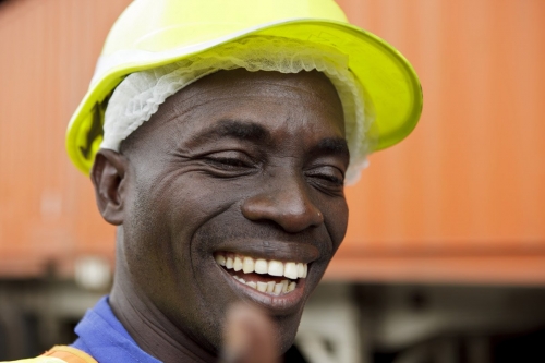 Portrait réalisé pour Nescafé® à Abidjan. | Philippe DUREUIL Photographie