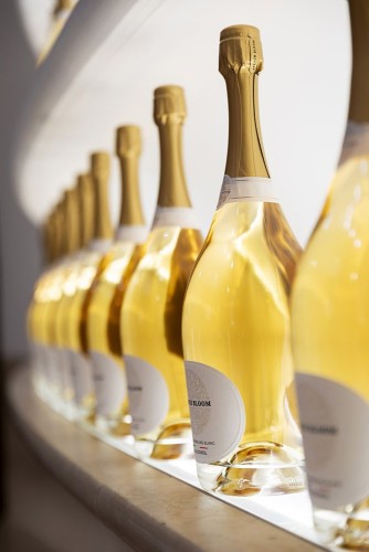 Photo produit artistique de bouteilles de la marque French Bloom réalisée pour Moët Hennessy. | Philippe DUREUIL Photographie
