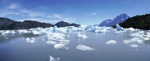 Photographie panoramique de la fonte des glaces et des glaciers | Philippe DUREUIL Photographie