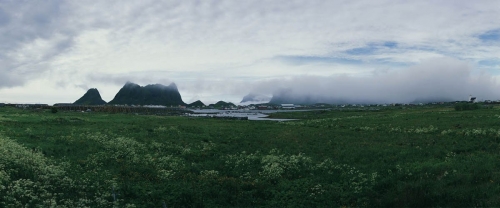 Panorama photographique grand format réalisé aux îles Lofoten en Norvège. | Philippe DUREUIL Photographie