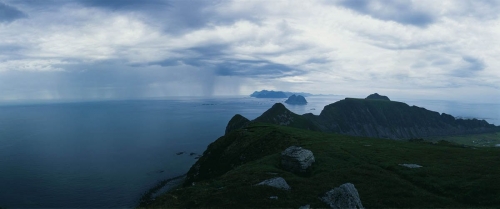 Photo panoramique réalisée aux îles Lofoten en Norvège. | Philippe DUREUIL Photographie