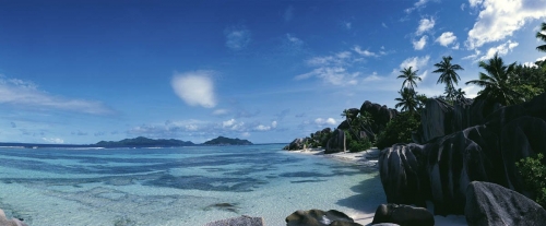 Photo panoramique réalisée aux îles Seychelles | Philippe DUREUIL Photographie