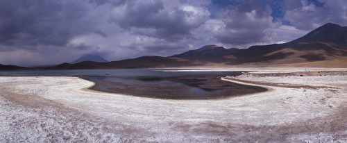 Photographie panoramique de paysage réalisée sur l'Altiplano au Chili. | Philippe DUREUIL Photographie