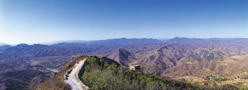 Photographie panoramique de la muraille de Chine | Philippe DUREUIL Photographie