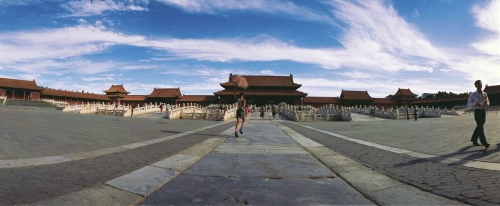 Photo panoramique de La Cité Interdite à Pékin, Chine | Philippe DUREUIL Photographie