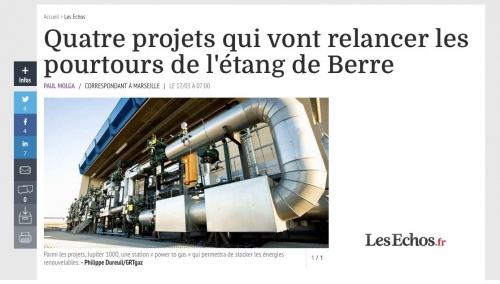 Photographie industrielle réalisée pour GRTgaz. La photo illustre un article paru sur le site LesEchos.fr | Philippe DUREUIL Photographie