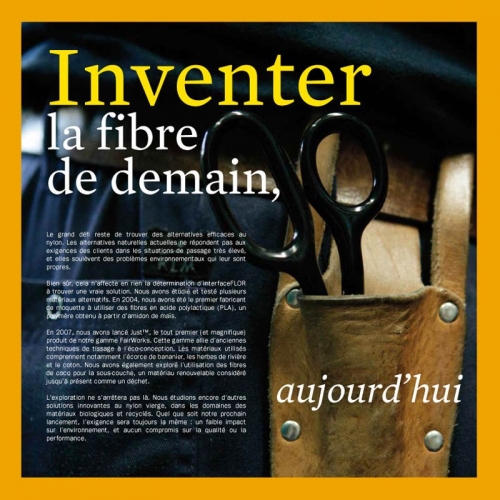 Photo de reportage industriel illustrant une brochure développement durable - Annonceur : InterfaceFLOR Agence : Sidièse DC : Guillaume Müller | Philippe DUREUIL Photographie