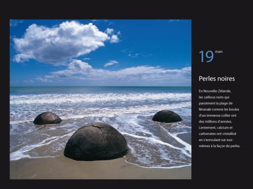 Photo de paysage parue dans le calendrier GEO 365 jours au bout du monde - Éditeur : Play Bac - Diffusion : Hatier | Philippe DUREUIL Photographie