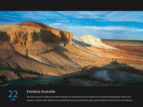 Photo de paysage parue dans le calendrier GEO 365 jours au bout du monde - Éditeur : Play Bac - Diffusion : Hatier | Philippe DUREUIL Photographie