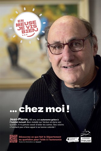 Campagne presse et affichage pour l'aide à l'Autonomie.
Annonceur : Département de la Meuse - Agence : Citeasen | Philippe DUREUIL Photographie