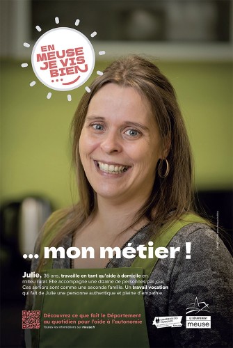 Campagne presse et affichage pour l'aide à l'Autonomie. 
Annonceur : Département de la Meuse - Agence : Citeasen | Philippe DUREUIL Photographie
