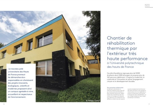 Reportage photographique Architecture sur un chantier de réhabilitation thermique réalisé pour MORE SPACE, le Magazine de la société Kingspan Insulation N.V. | Philippe DUREUIL Photographie