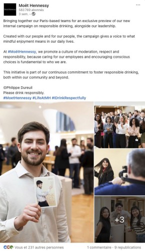 Reportage photo événementiel d’une soirée d’entreprise dans l’univers du luxe. Ce type d’événement corporate valorise l’image de marque et la cohésion d’équipe dans un cadre prestigieux. | Philippe DUREUIL Photographie