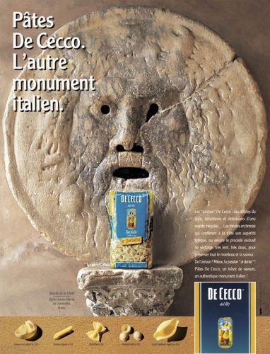 Campagne publicitaire presse et PLV - Annonceur : DE CECCO - Agence : Apache Conseil - Directeur artistique : Eric Chalvin | Philippe DUREUIL Photographie