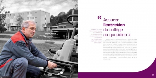 Annonceur : Conseil Général de la Meuse - Agence : HORIZON BLEU - Directrice artistique : Valérie Brun - Photographe de portraits : Philippe Dureuil | Philippe DUREUIL Photographie