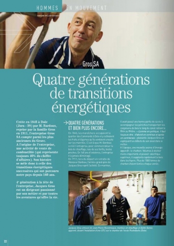 Reportage photo dans l'entreprise Gros SA commandé par Gesec Magazine | Philippe DUREUIL Photographie