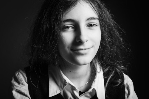 Portrait d'une ado en studio. | Philippe DUREUIL Photographie