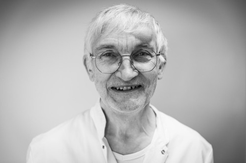 Portrait d'un médecin gynécologue à l'hôpital. | Philippe DUREUIL Photographie