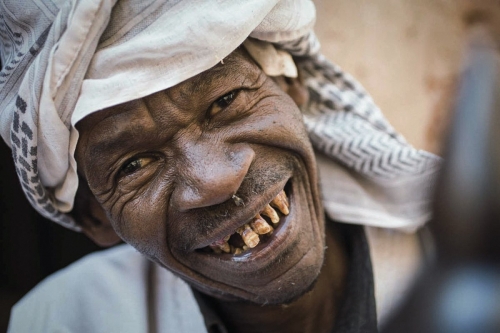 Portrait d'un nomade en Algérie | Philippe DUREUIL Photographie