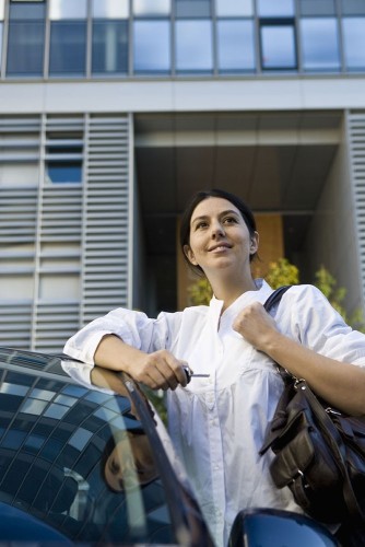 Production photo avec comédienne pour le Groupe ING Car Lease. | Philippe DUREUIL Photographie