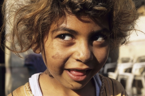Portrait d'une jeune fille chiffonnière | Philippe DUREUIL Photographie