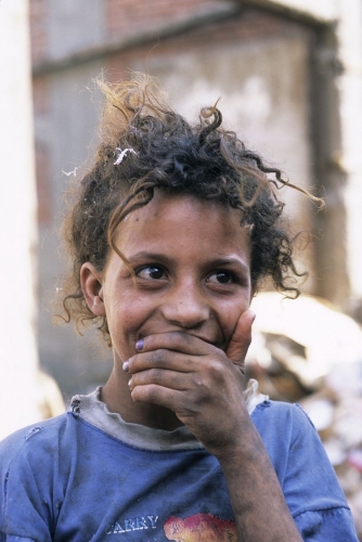 Portrait d'une jeune chifonnière | Philippe DUREUIL Photographie